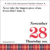 image Life&#39;s LIttle Instruction 2024 Desk Calendar Alt4