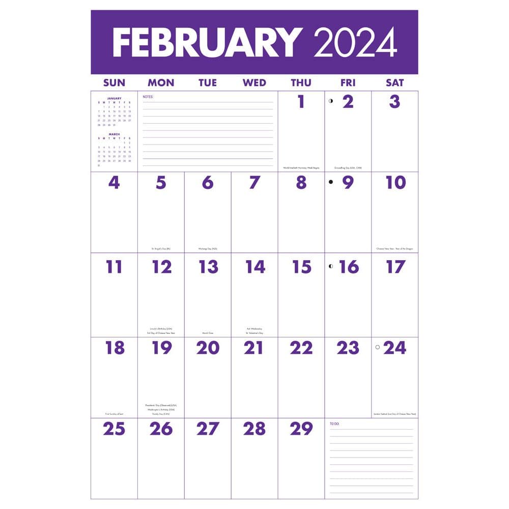 Monster Grid 2024 Wall Calendar - Calendars.com