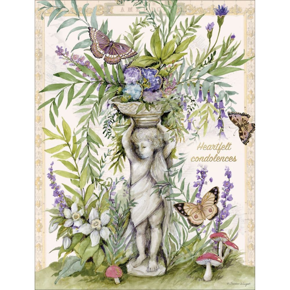 Verdant Garden Sympathy Assorted Boxed Note Cards First Alternate Image