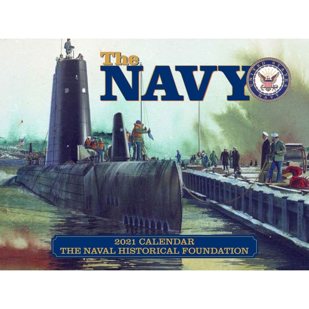 Navy Wall Calendar