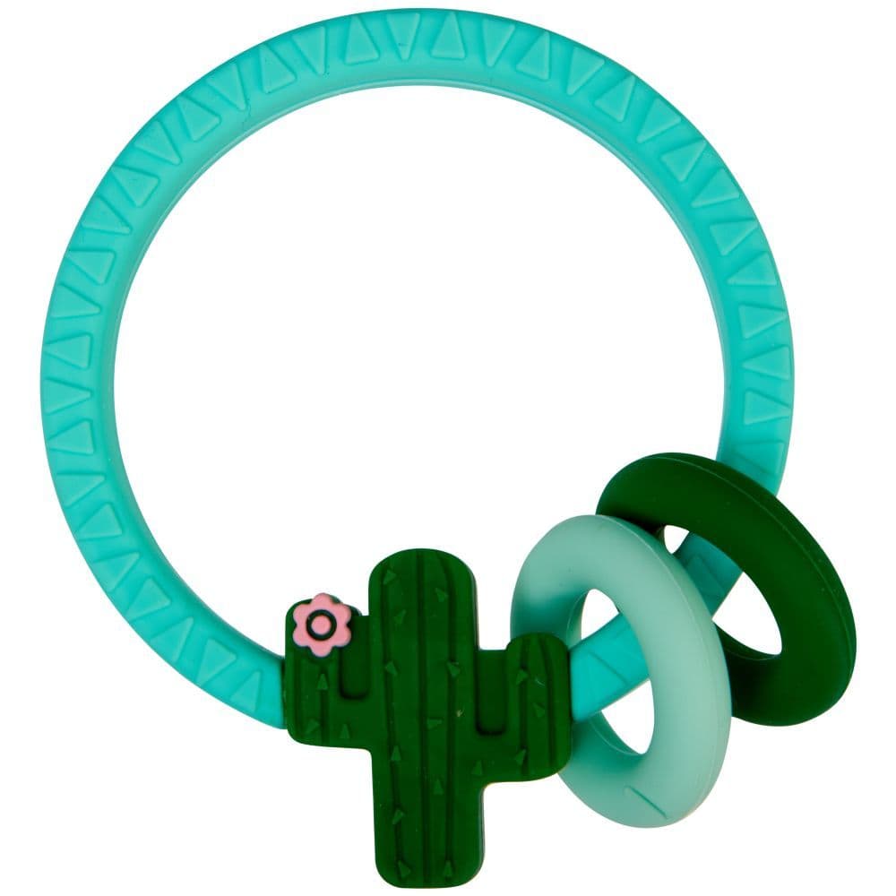 Silicone Teether Cactus Ring Alternate Image 2