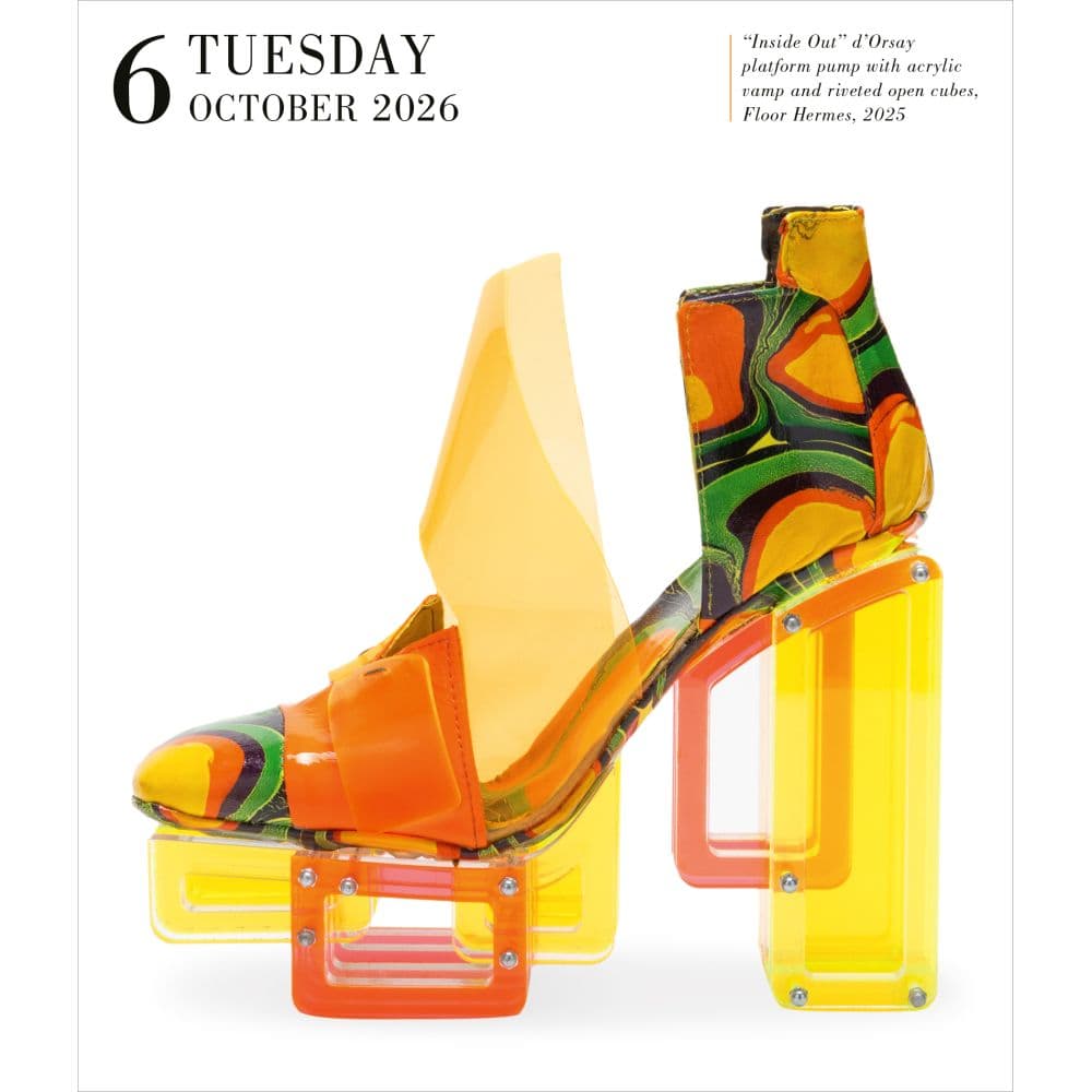 Shoes Gallery 2026 Desk Calendar Third Alternate Image
