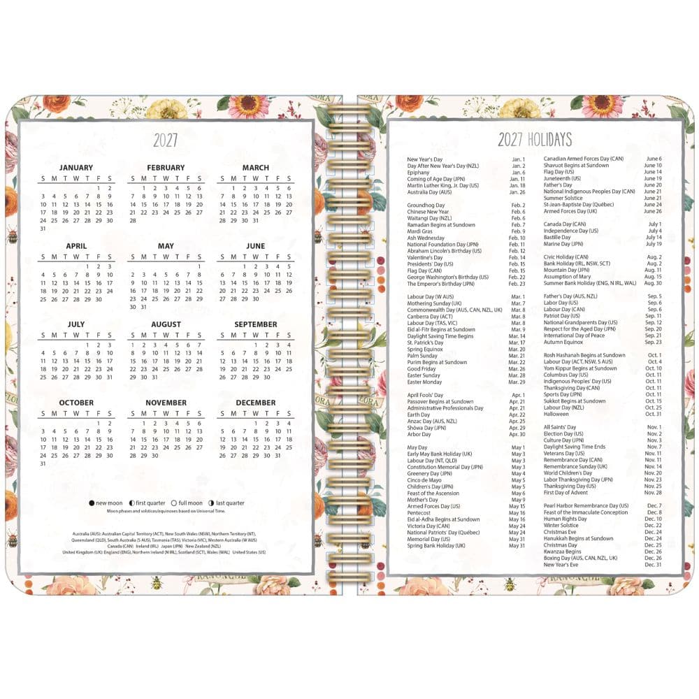 Watercolor Seasons 2027 Planner by Lisa Audit Fourth Alternate Image