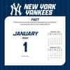 image MLB New York Yankees 2027 Desk Calendar Second Alternate Image