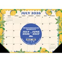 image Mediterranean Moments Academic 2027 Desk Pad