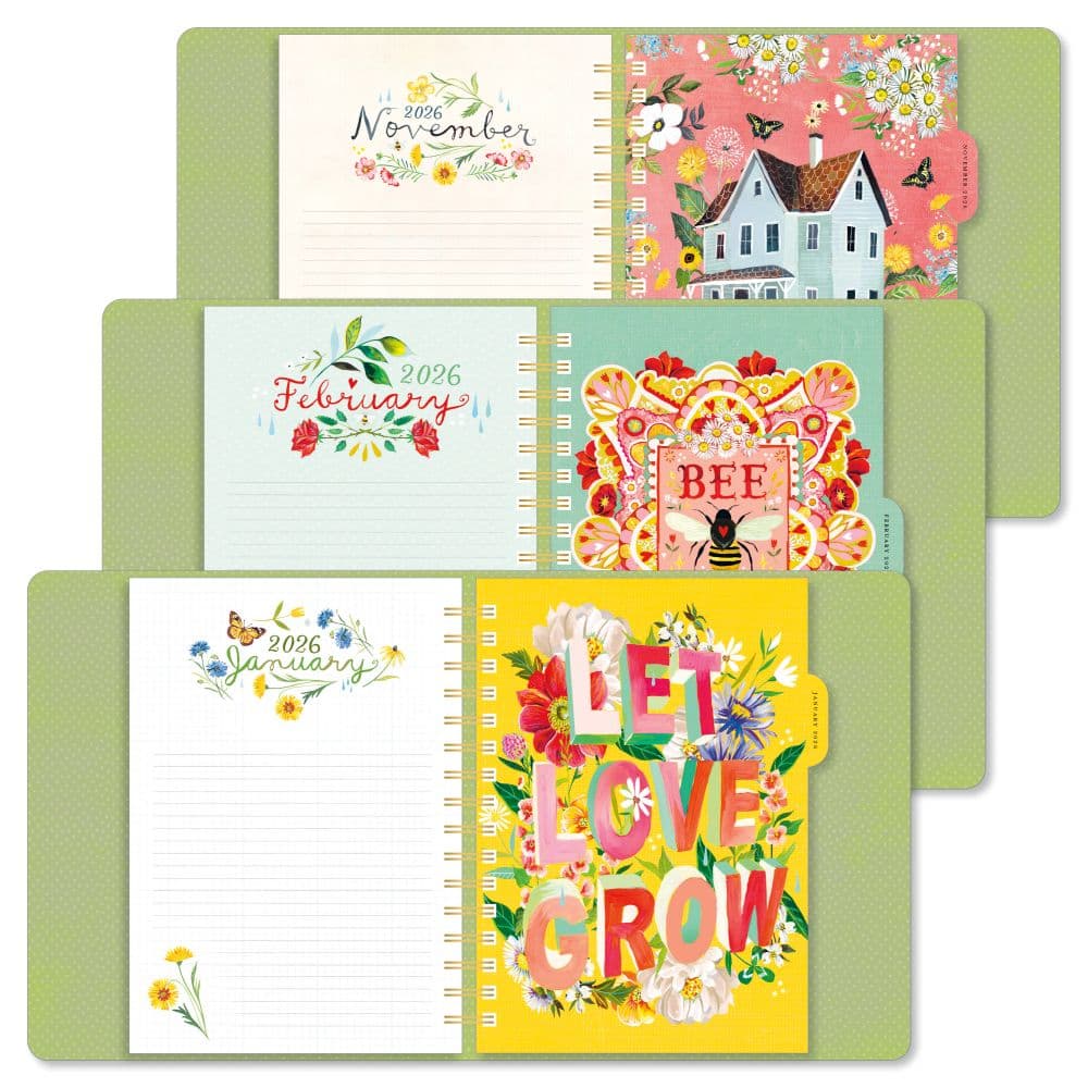 Katie Daisy Weekly Deluxe 2026 Planner Third Alternate Image