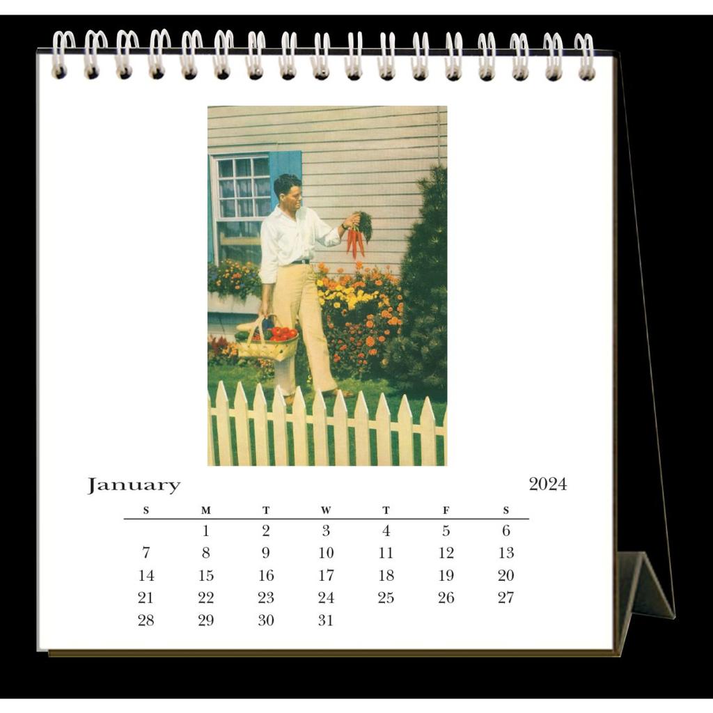 In the Garden 2024 Easel Desk Calendar Second Alternate Image width=&quot;1000&quot; height=&quot;1000&quot;