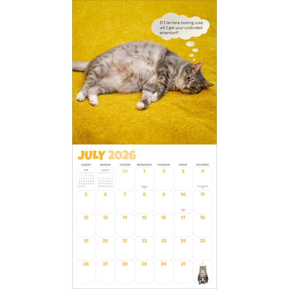 Chonkers 2026 Wall Calendar Third Alternate Image