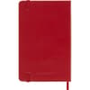 image Moleskine Scarlet Red Pocket Hard Cover 2027 Daily Planner First Alternate Image