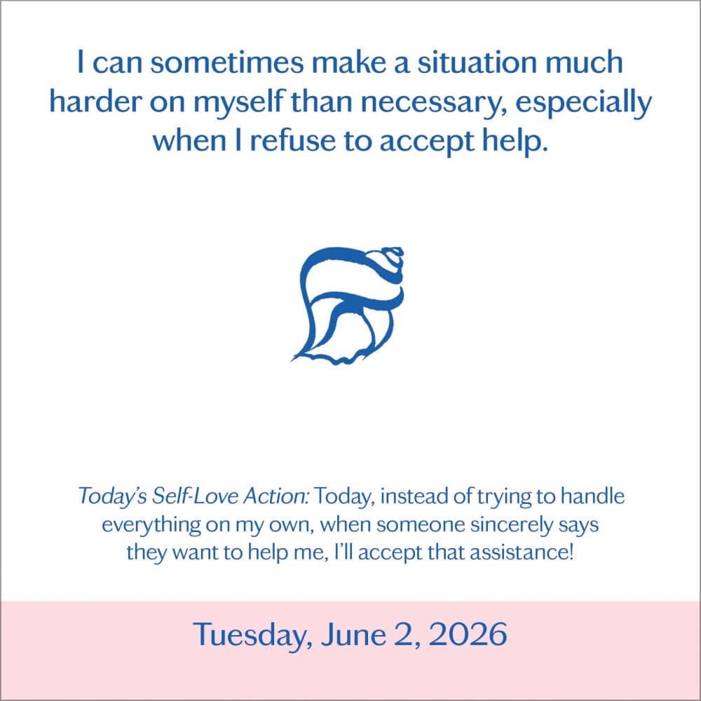 Year of Self Love 2026 Desk Calendar Third Alternate Image