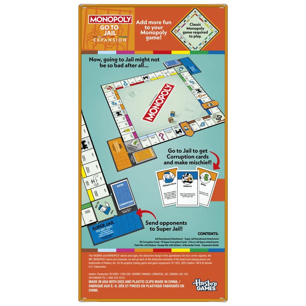 Monopoly Go To Jail Expansion First Alternate Image