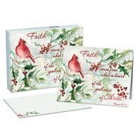 image Cardinal and Berries Boxed Christmas Cards by Susan Winget Main Product Image
