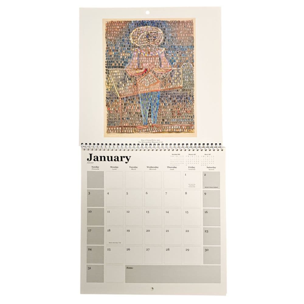 Klee Square 2027 Wall Calendar Second Alternate Image