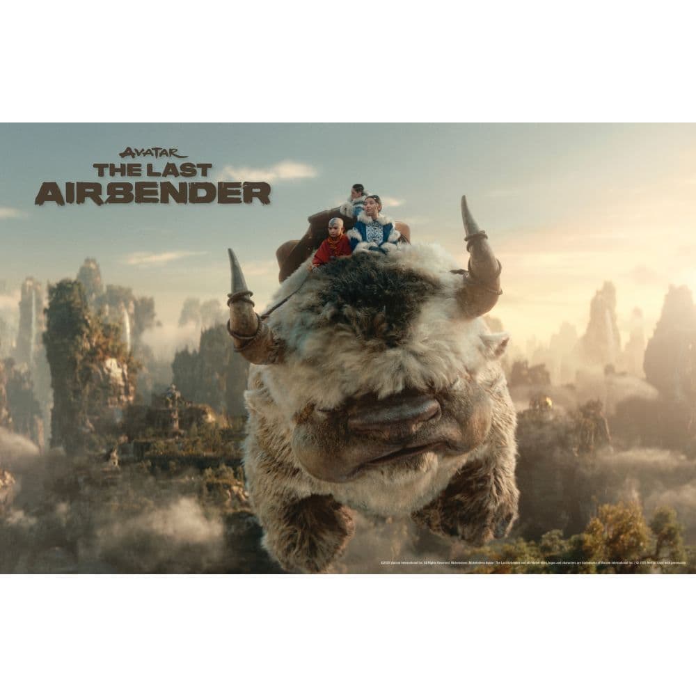 Avatar Last Airbender Collector&#39;s Edition 2026 Wall Calendar Fifth Alternate Image