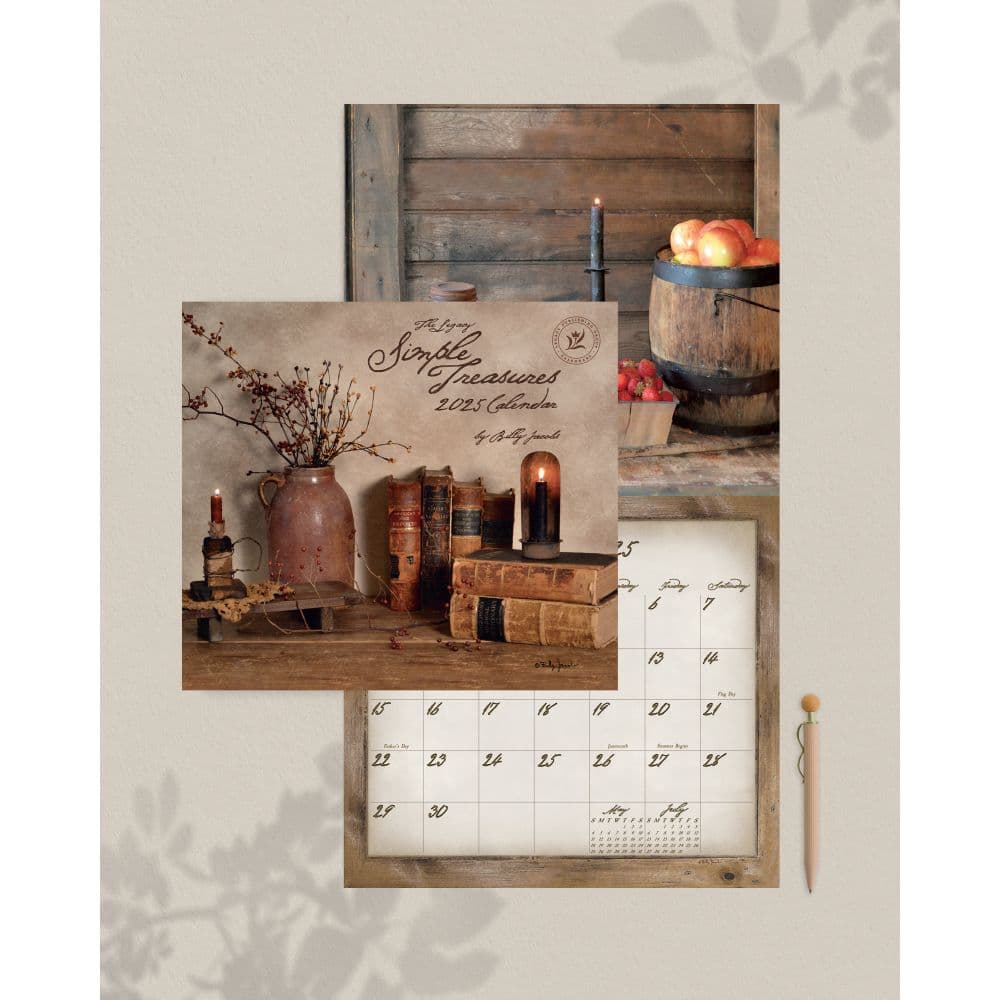 Simple Treasures by Billy Jacobs 2025 Wall Calendar Third Alternate Image width=&quot;1000&quot; height=&quot;1000&quot;