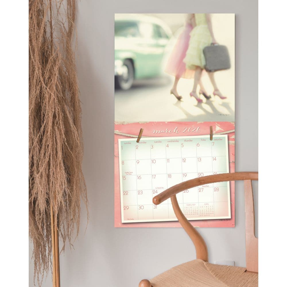 Vintage Pink by Mandy Lynne 2026 Wall Calendar Fourth Alternate Image