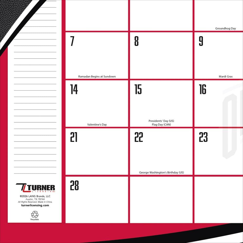 Ohio State Buckeyes 2027 Desk Calendar Second Alternate Image