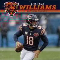 image NFL Chicago Bears Caleb Williams 2027 Wall Calendar