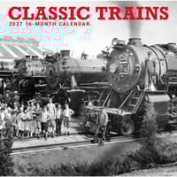 image Classic Trains 2027 Wall Calendar Main Product Image