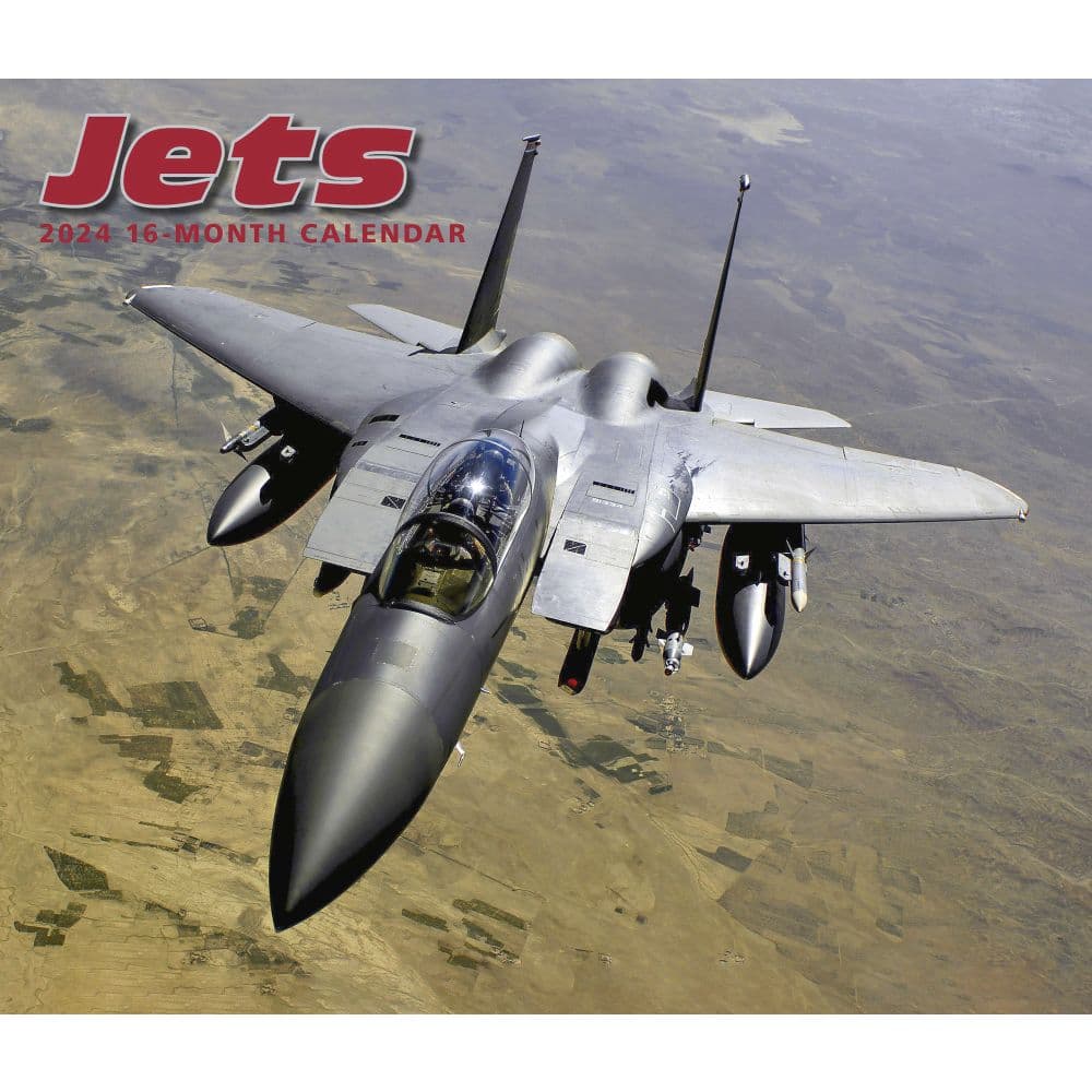 Jets Deluxe 2024 Wall Calendar