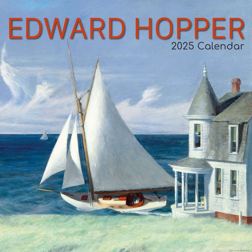 Edward Hopper 2025 Wall Calendar Main Product Image width=&quot;1000&quot; height=&quot;1000&quot;