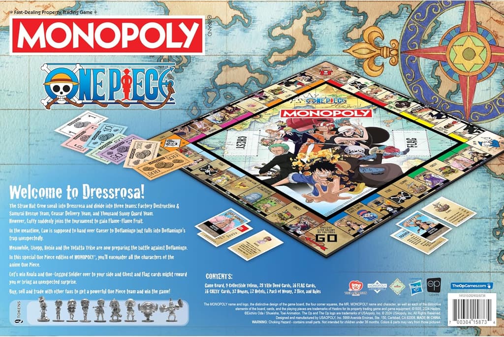 Monopoly One Piece Board Game fig 11