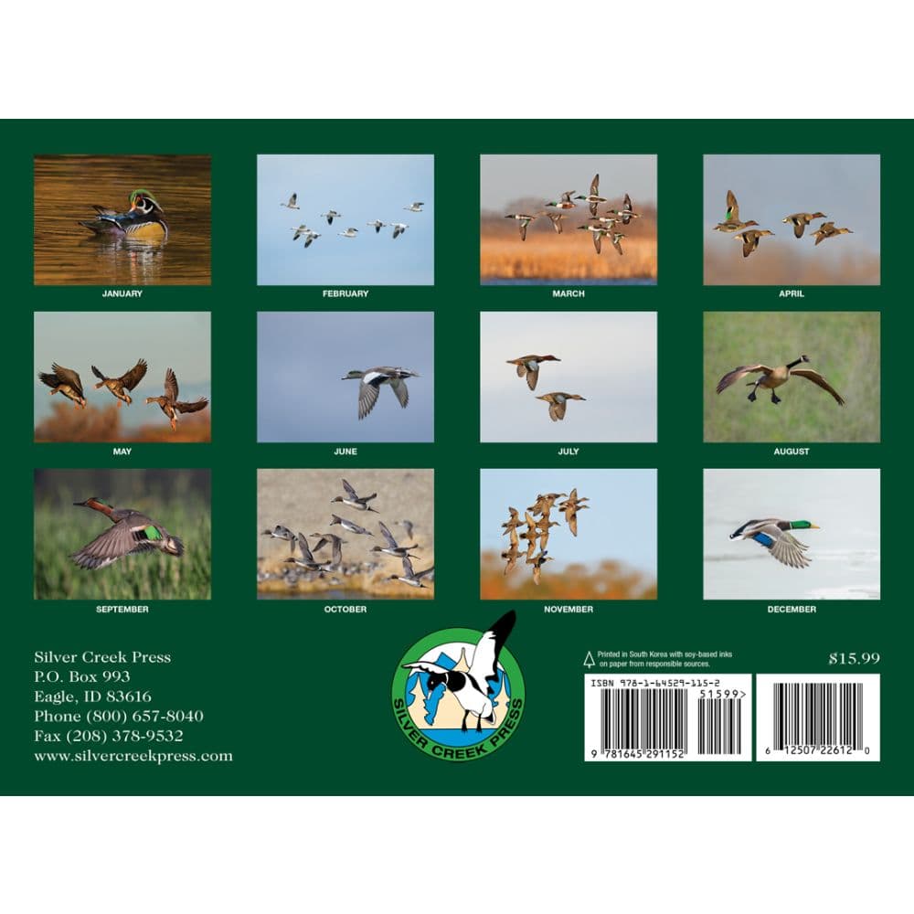 Waterfowl 2026 Wall Calendar First Alternate Image