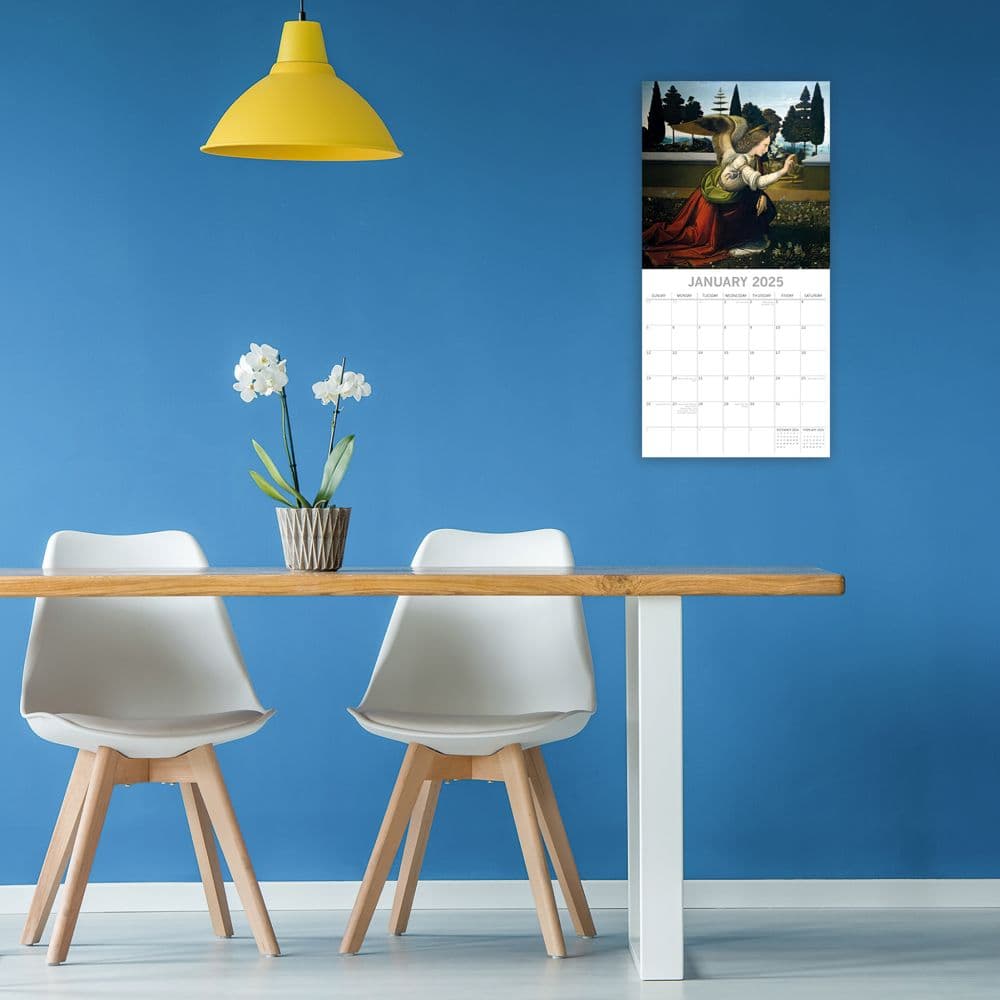 2025 Calendar Artist Michelangelo Paintings 