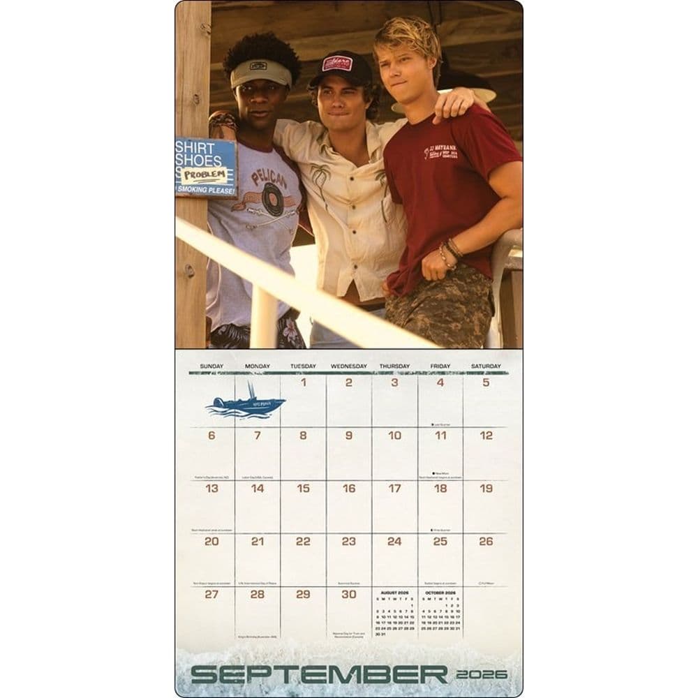 Outer Banks 2026 Wall Calendar Fourth Alternate Image