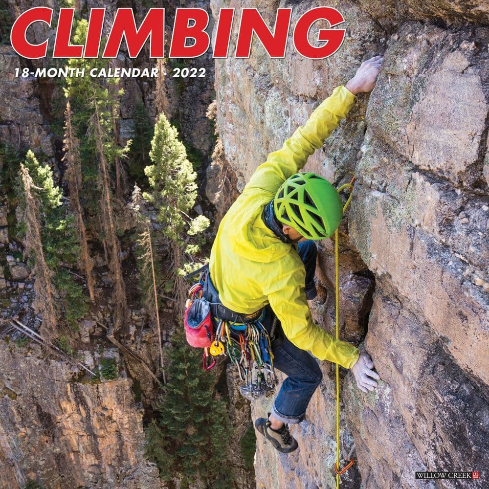 Rock Climbing 2022 Wall Calendar