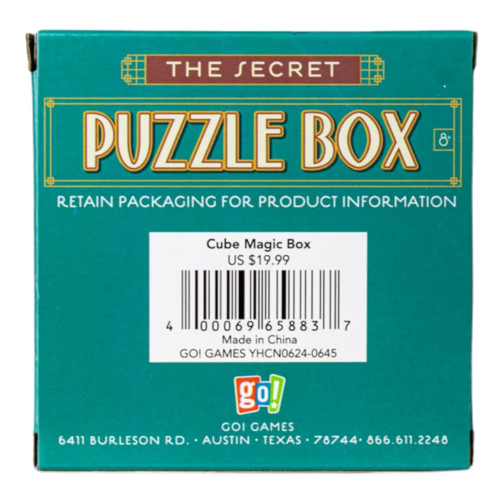 Cube Magic Box Brain Teaser Puzzle Alternate Image