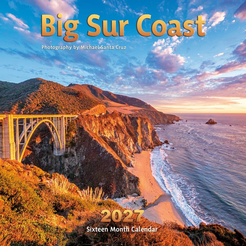 image Big Sur Coast 2027 Wall Calendar Main Product Image
