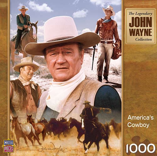 John Wayne America's Cowboy 1000 Piece Puzzle Main Image