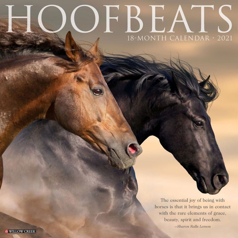 Hoofbeats Wall Calendar