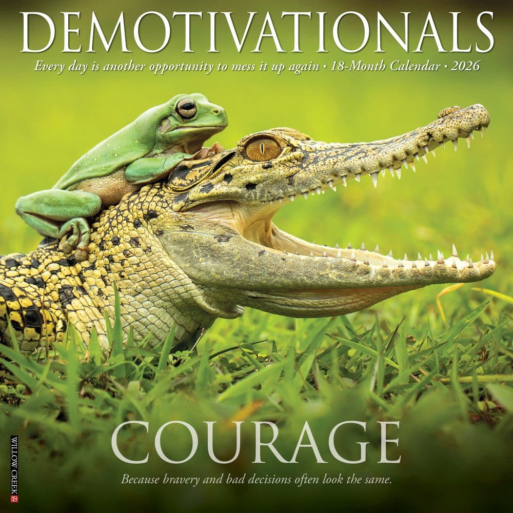 Demotivationals 2026 Wall Calendar Main Image