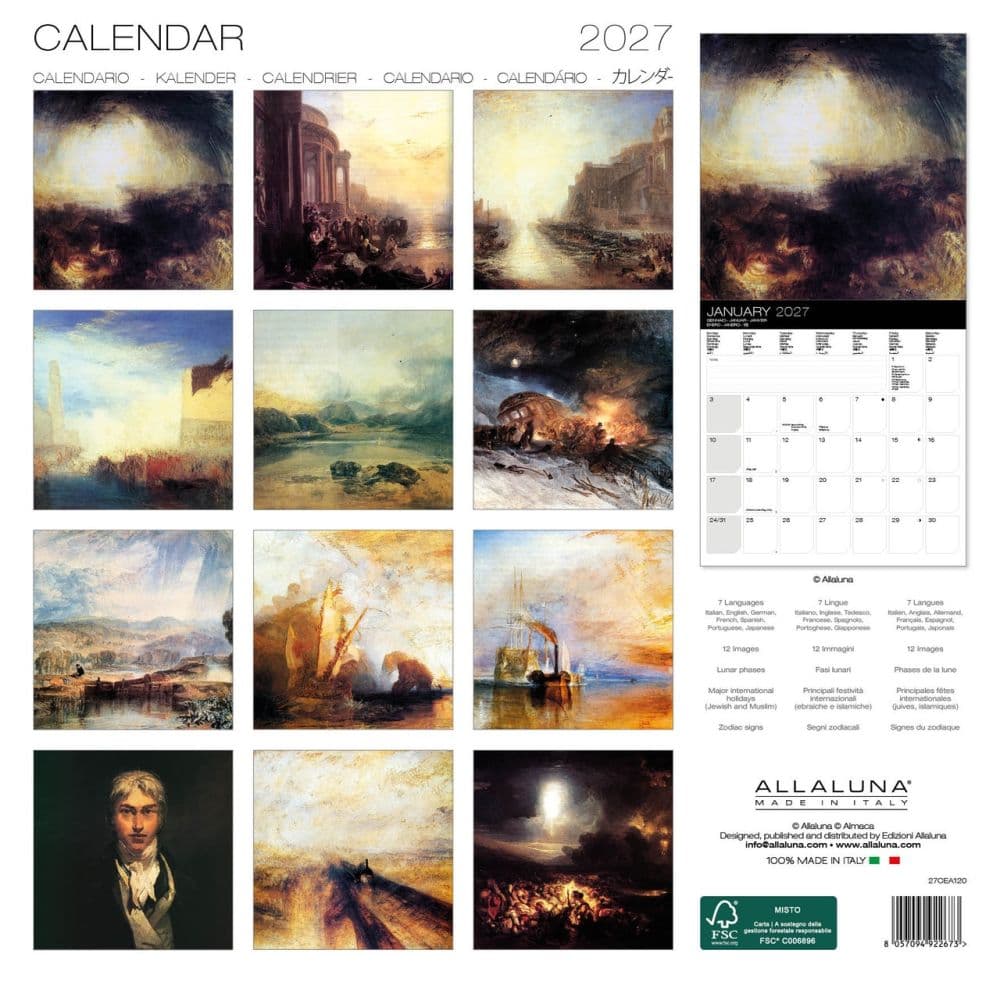 Turner 2027 Wall Calendar First Alternate Image