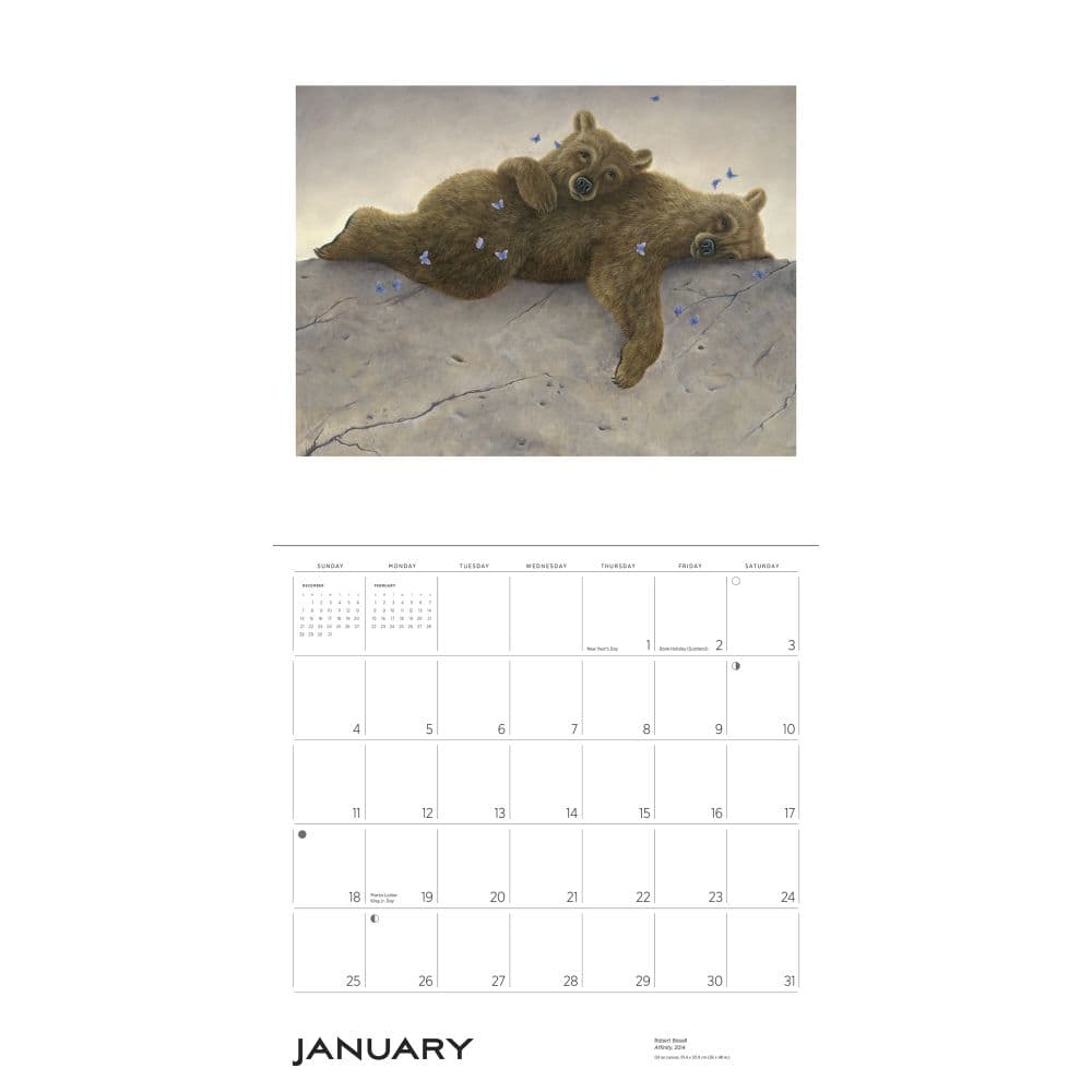 Spirit 2026 Wall Calendar by Robert Bissell Third Alternate Image