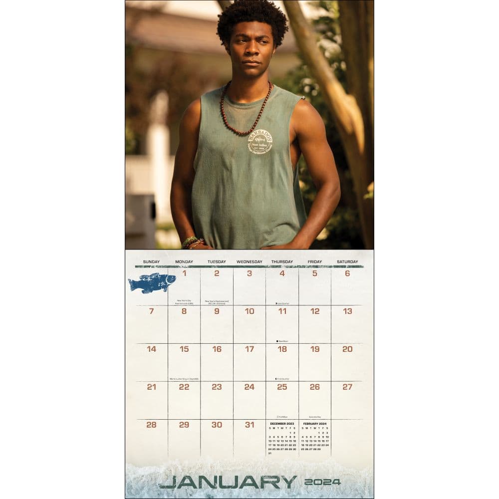 Outer Banks 2024 Wall Calendar Alternate 2