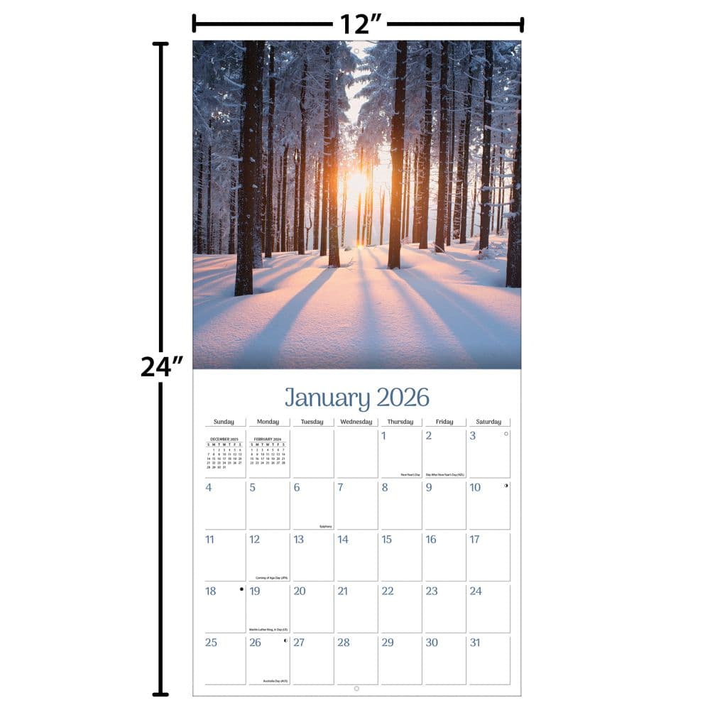 Sunsets 2026 Wall Calendar_ALT5