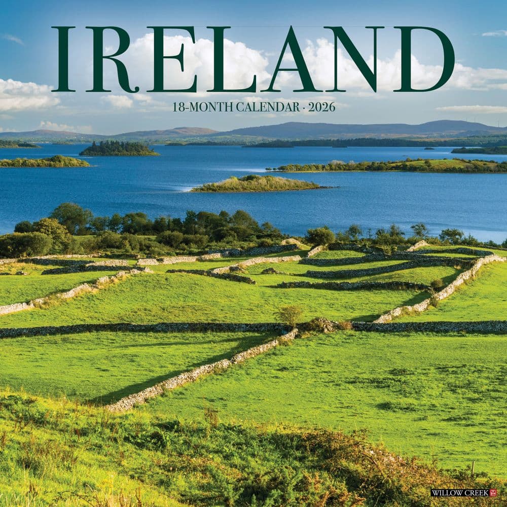 Ireland 2026 Wall Calendar