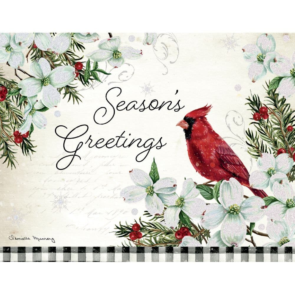 Seasons Greetings Greeting Card Alternate Image 1