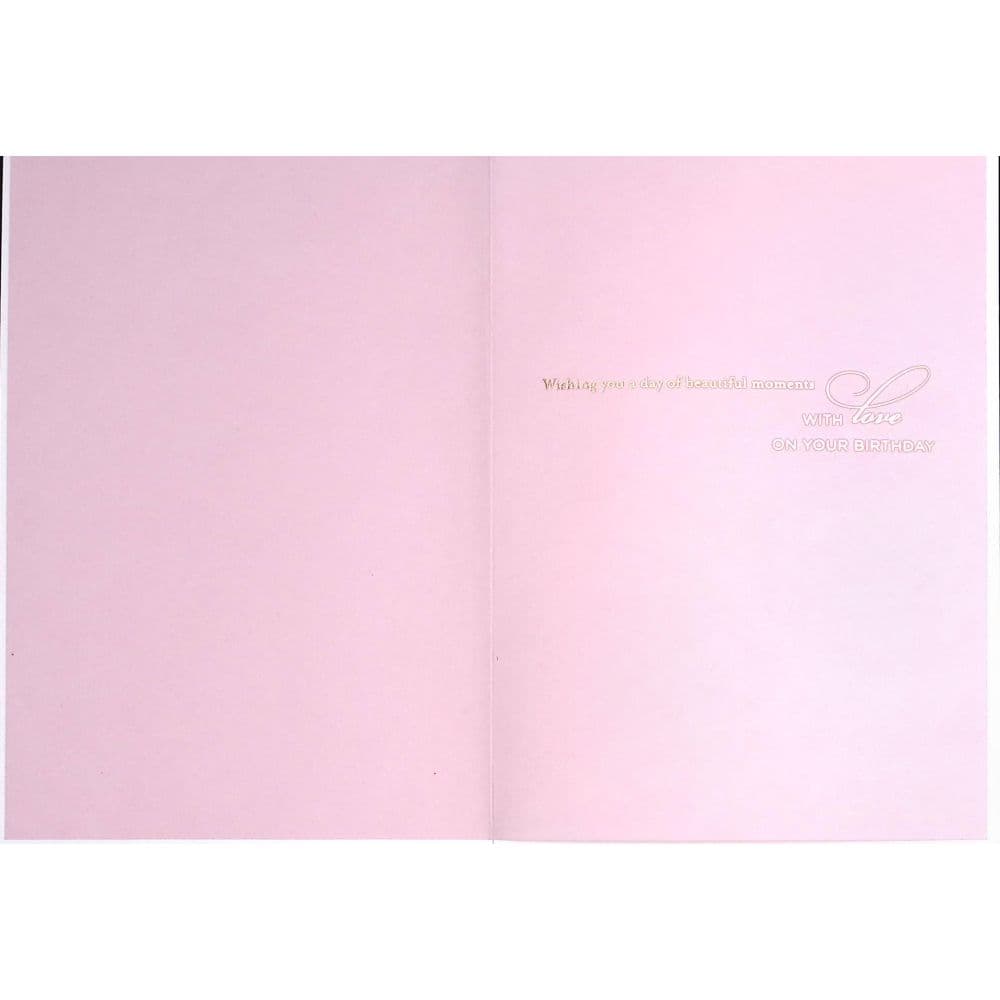 Woman in Pink Flower Dress Birthday Card First Alternate Image