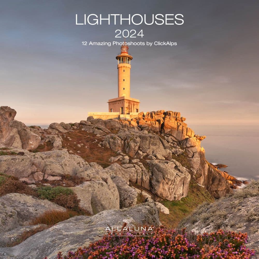 Lighthouses 2024 Mini Wall Calendar