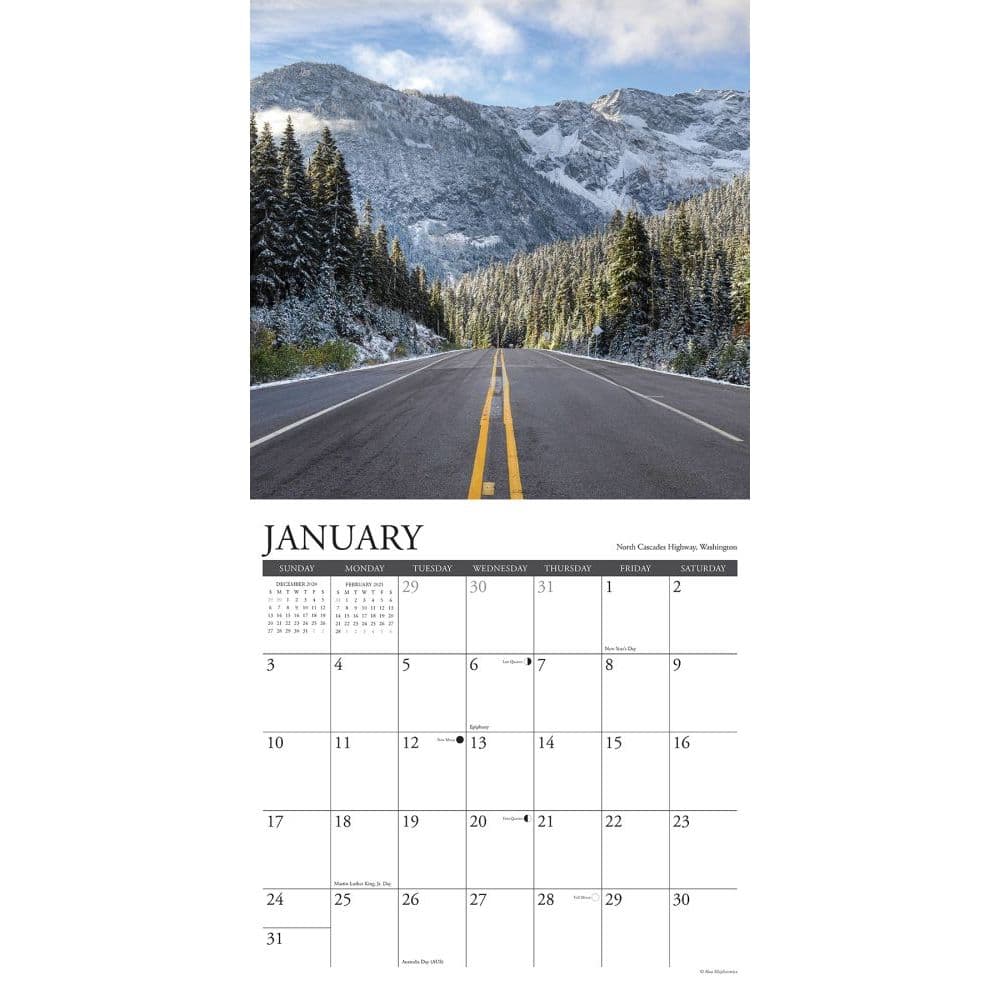 Backroads 2021 Full Sized Wall Calendar Office School Supplies Office Products Urbytus Com