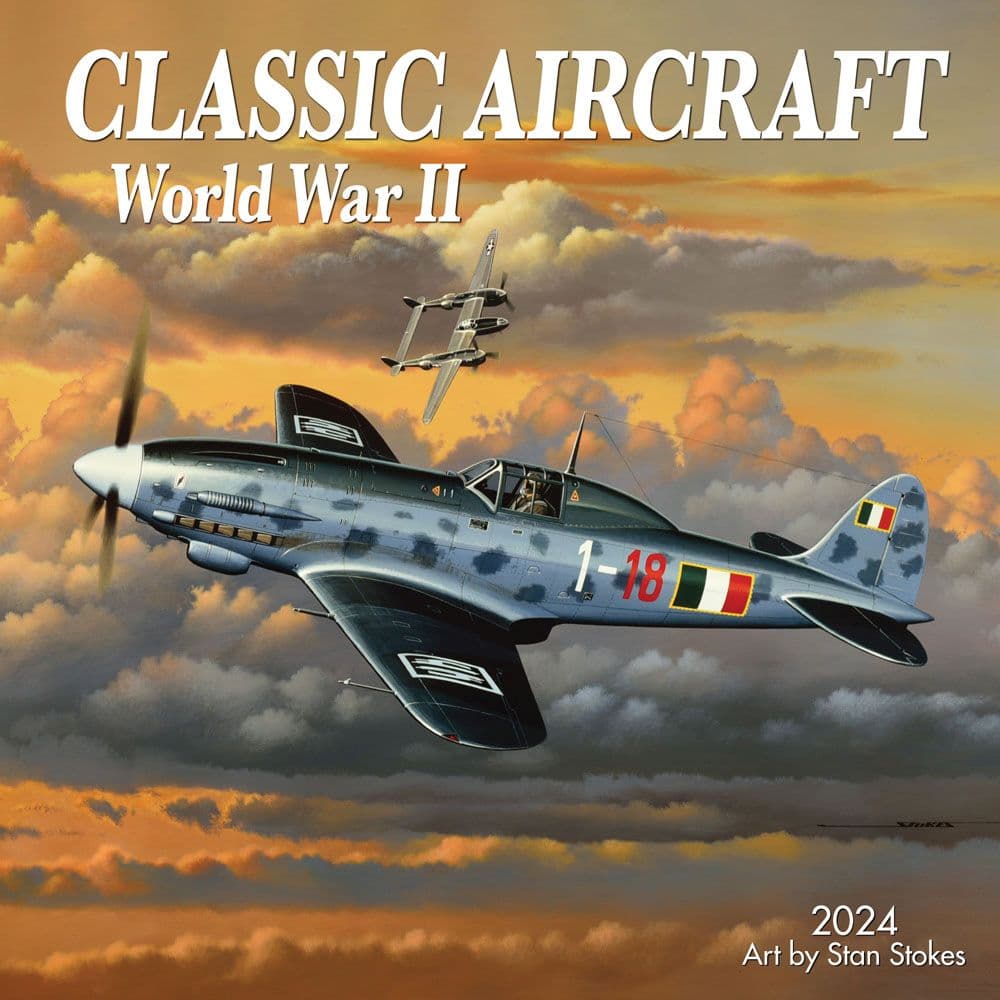 Aircraft Classic 2024 Wall Calendar