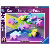 image Gradient Cascade 1027 Piece Puzzle by Karen Puzzles
