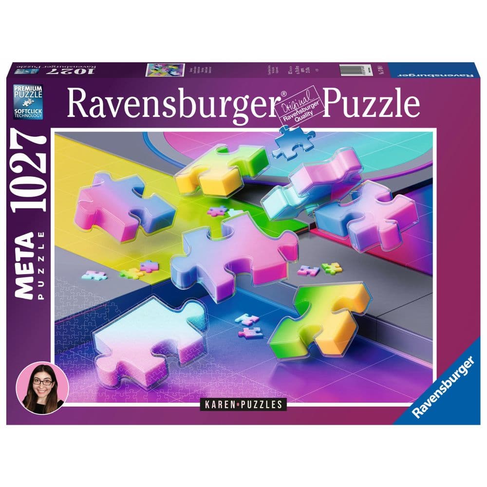image Karen Gradient Cascade 1027 Piece Puzzle