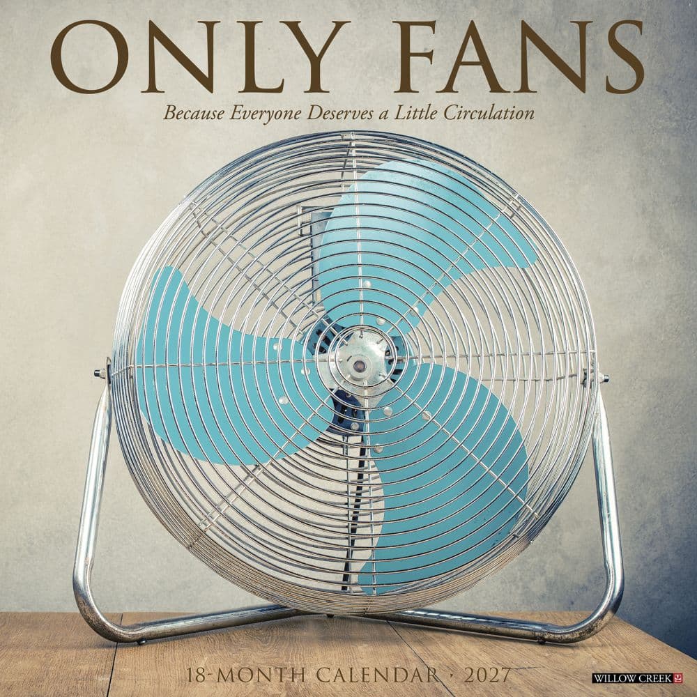 Only Fans 2027 Wall Calendar Main Product Image