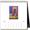 image Around the World 2026 Easel Desk Calendar