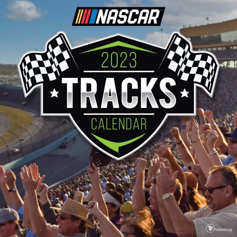 Tracks of NASCAR 2023 Wall Calendar